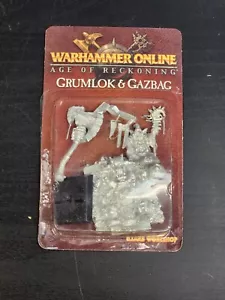 WARHAMMER Online GRUMLOK & GAZBAG Age of Reckoning - New Sealed - Picture 1 of 3