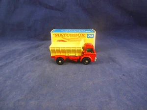 Matchbox Regular Wheels No 70 Grit Speader Red Cab grey slide Superb - Picture 1 of 12