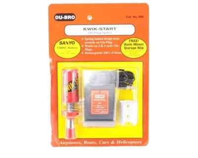 Dubro DUB666 666 Kwik Start RC Nitro Airplane Engine Glow Ignitor with Charger - Image 1 of 3