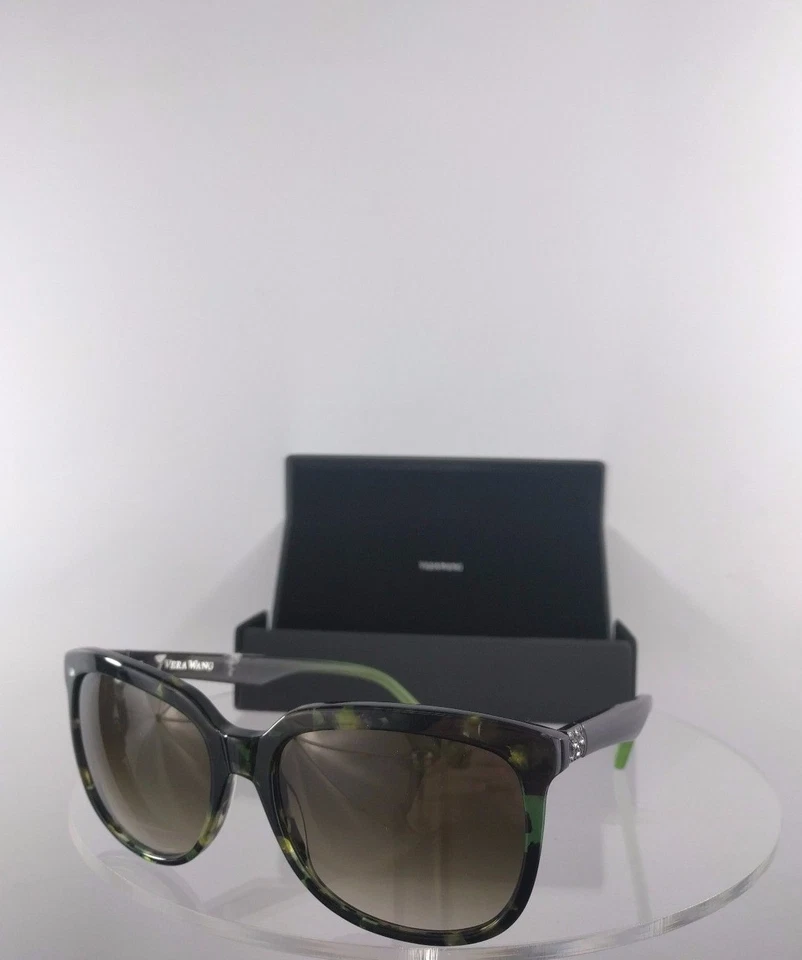 Совершенно новый подлинный Vera Wang солнцезащитные очки V426 FE бриллиант ОПРАВА папоротника мрамор - Изображение 1 из 1