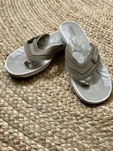 New Clarks CLOUDSTEPPER Brinkley Keely Womens Sandal Color Greystone Sz 11 - Picture 1 of 8