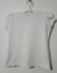 Girls White PE T-shirt 8-9 years - Picture 1 of 4