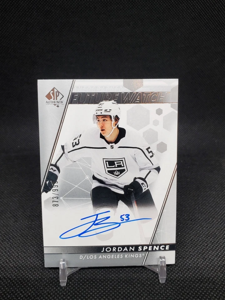 2022-23 SP Authentic Jordan Spence #114 Future Watch /999 Autograph - Image 1 of 2