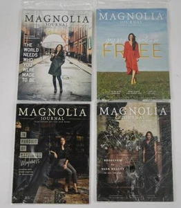 MAGNOLIA JOURNAL MAGAZINE LOT 4 2019 JOANNA GAINES NEW SEALED ISSUE 10 11 12 13 - Imagen 1 de 1