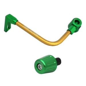 Paraleva frizione Accossato piegato oro/verde attacco 16mm-17.5mm terminale - Foto 1 di 7