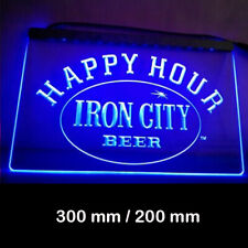  Happy Hour  Neon Sign Light Up Drink Pub Beer Lager  New