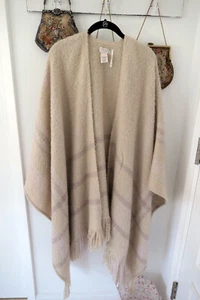 FREE PEOPLE Wrap/Shawl/Scarf/Sweater/Poncho! SO PRETTY, So Soft! CoZy! One Size! - Picture 1 of 10