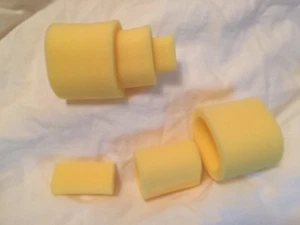 KYOSHO INFERNO MP9 TKI4 TKI3, AIR CLEANER REPLACEMENT SPONGE x 2 (2PCS) IF469-01 - Picture 1 of 3