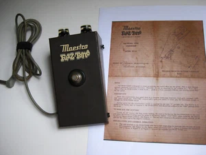 Vintage 1965 Maestro FZ-1A Fuzz Tone by Gibson Fuzz Guitar Effect Pedal - Picture 1 of 15