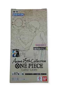 One Piece Card Game Anime 25th Collection Booster Box OCG Japanese Sealed EB-02 - Picture 1 of 1