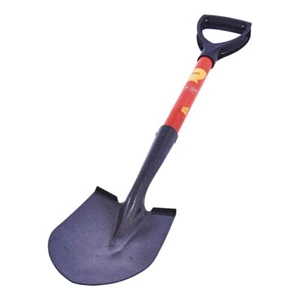 Shovel Spade D Shape Round Mouth Builders Gravel Gardening Builders Steel U1860 - Picture 1 of 3