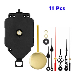 Kit de 11 piezas hágalo usted mismo/reparación para reloj de pared/escritorio mecanismo personalizado de mano/movimiento/péndulo - Imagen 1 de 5