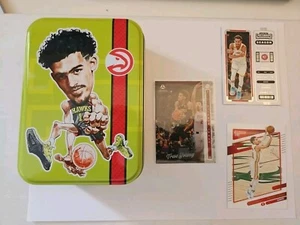 Trae Young 2022 NBA LAB COLLECTOR'S Tin w/ 3 Cards - Picture 1 of 4