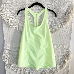 Canotta LULULEMON giallo fluo racerback 6 - Foto 1 di 10