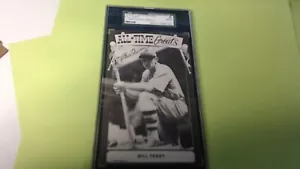 BILL TERRY Baseball Certified Signed/Autograph 1973-80 TCMA POST CARD - Picture 1 of 4