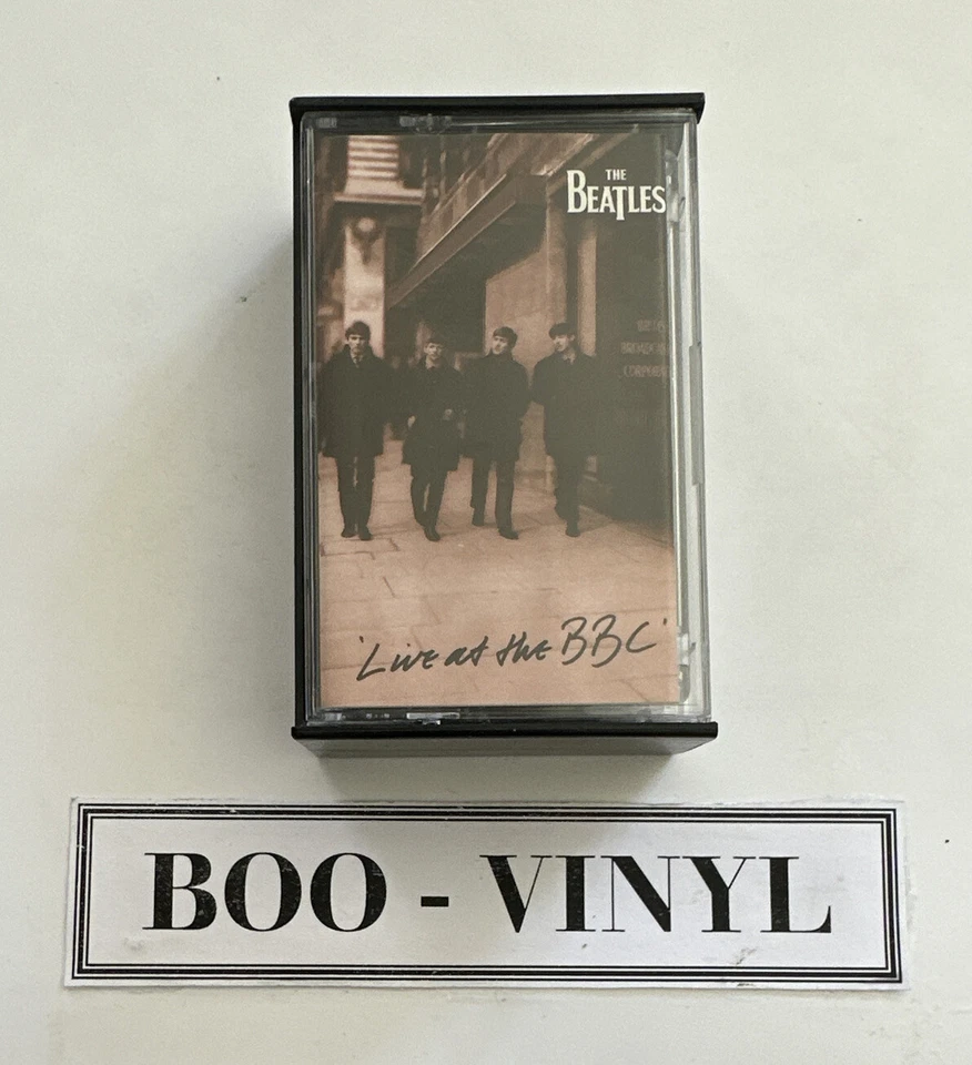 The Beatles Live At The BBC Double Cassette Tapes Set With Booklet 1994 Apple - Image 1 of 4
