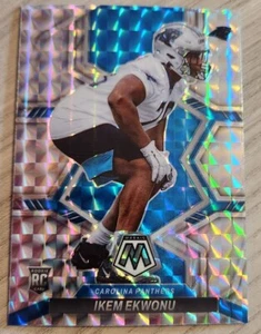 Ikem Ekwonu RC Silver Mosaic Prizm 2022 Panini Mosaic #369 Carolina Panthers - Imagen 1 de 2