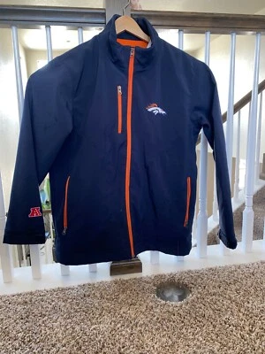 NFL OFFICIAL DENVER BRONCOS GIII Tech Jacket Wind/Water Resistant Men's Size M - Image 1 of 4