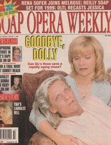 Soap Opera Weekly Aug 11, 1998 KIM ZIMMER-KRISTA ALLEN-JOHN LITTLEFIELD-LAURALEE - Foto 1 di 1