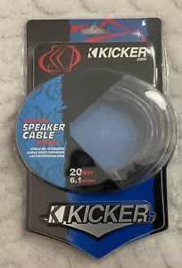 Kicker 16 Gauge 20-Foot Speaker Wire Hyper Flex Twisted Cable SW1620 - Picture 1 of 2