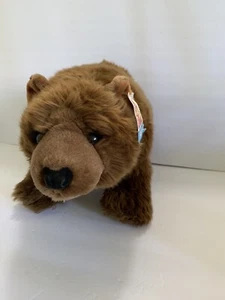 Oso pardo abrazable Dakin nuevo con etiquetas peluche suave y tierno - Imagen 1 de 8