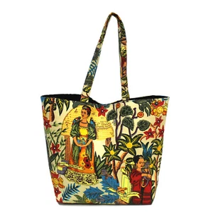 Frida Kahlo Tote Handbag-Shopping Carry Handbag Women's Shopping Durable bag - Picture 1 of 5