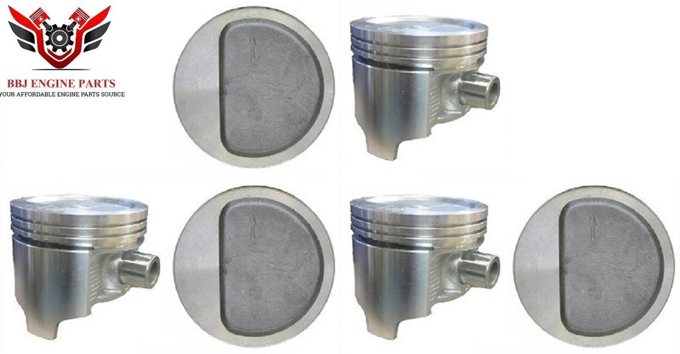 Amc Jeep 232 258 6 cilindros 1964 - 1978 (6) Enginetech pistones con tapa de plato Foto 1 de 3