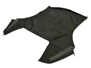 Fits: Ford Mustang Soft Top, TOP ONLY, 1991-93 Black Pinpoint Vinyl - Picture 1 of 4