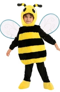 Disfraz infantil Spooktacular Creations abejorro 3T con alas, pantalones, capucha, antena - Imagen 1 de 7