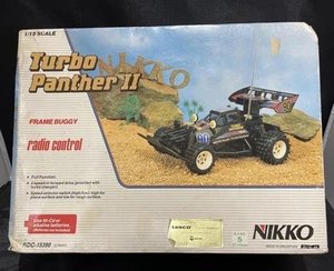 Nikko Turbo Panther II Telecomando in Scatola Auto RC (FUNZIONANTE) USATO - Foto 1 di 20