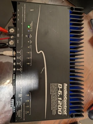 AudioControl D-6.1200 HighPwr 6Ch DSP Matrix 1200W CarAudio Amplifer Accubass- B - Image 1 of 4