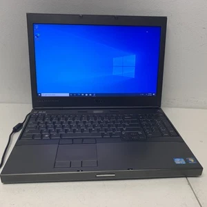 Dell Precision M4600 laptop I7-2760qm 2.40ghz 8GB Ram 320HHD WIND 10 Pro - Picture 1 of 7