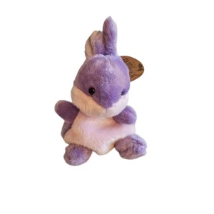 Palm Pals Purple Bunny Poppy nuovo con etichetta molto raro - Foto 1 di 2