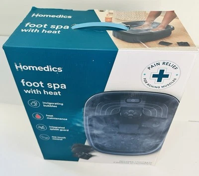 Baño de pies Homedics Spa Bubble Bliss Deluxe con burbujas vigorizantes de calor Foto 1 de 4