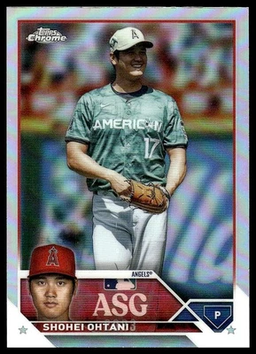 2023 Topps Update ALL-STAR GAME REFRACTOR / Shohei Ohtani - Image 1 of 2
