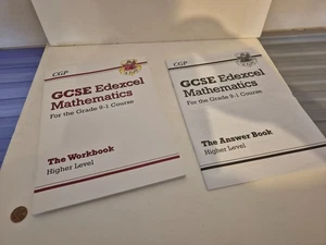 GCSE Edexcel Mathematics Workbook Higher Level Textbook & Answers , 9-1, CGP - Picture 1 of 2