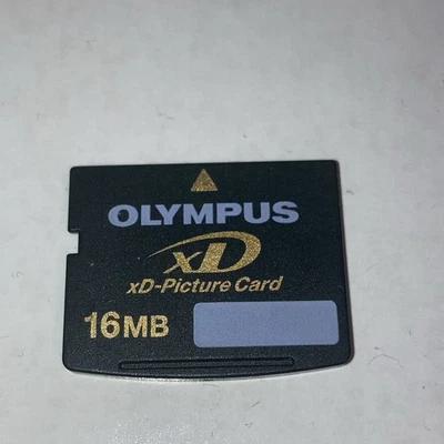 Olympus 16MB xD Picture Card Memory Card Fits Fujifilm - Tested - Image 1 of 2