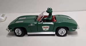 1963 Dino Sinclair Green CORVETTE ROADSTER Bank-2nd Series-Limit Ed-1/24-Mint - Picture 1 of 15