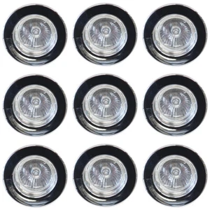 Litecraft Downlight da Incasso Faretto Fisso Cromo Lucido - Confezione da 9 Sgombero - Foto 1 di 3