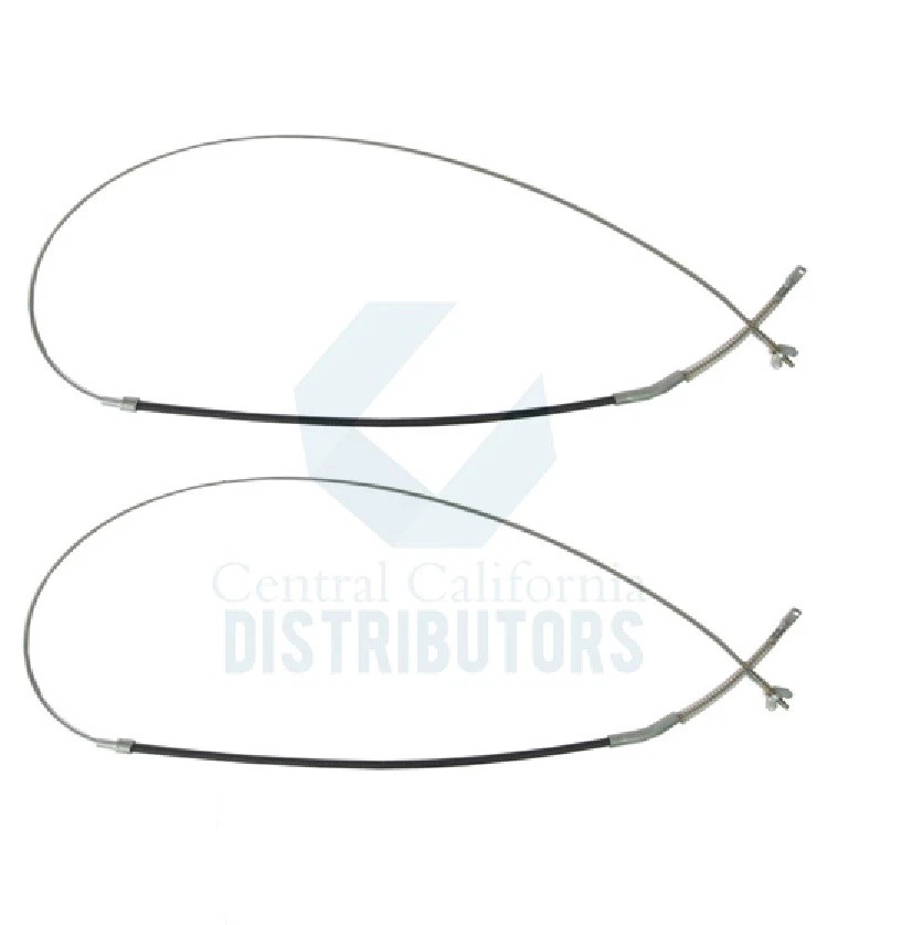 CABOS DE FREIO DE EMERGÊNCIA ESTACIONAMENTO x2 PAR VOLKSWAGEN T1 BUG & SUPER BEETLE 1973-79 - Imagem 1 de 1