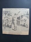 Casey Stengel Brooklyn Dodgers Hall Of Fame Manager 1934-36 Newspaper Cut Out