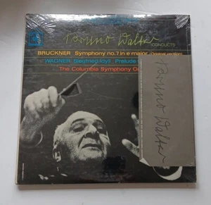 SEALED COLUMBIA 2-EYE Bruckner Wagner BRUNO WALTER Symphony 7 M2S-690 Vinyl 2 LP - Picture 1 of 4