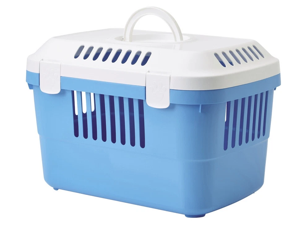 Nobby  Transportbox Discovery 1blau 48,5 x 33 x 31,5 cm Katze Hund Welpe Box - Bild 1 von 1