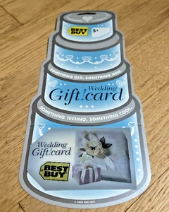 Vintage 2003 BEST BUY Gift Card  (No Value) LENTICULAR w/ Display Card #1 - Picture 1 of 4