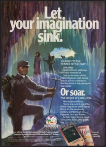 REISE ZUM MITTELPUNKT DER ERDE__Original 1985 Print ANZEIGE / WERBUNG__James Mason - Bild 1 von 1