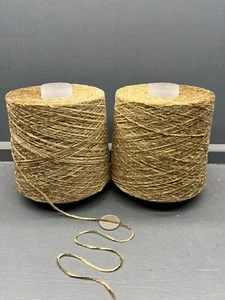 2 X 500G 4NM Acrilico Ciniglia Filo Marrone Marroncino - Bild 1 von 3