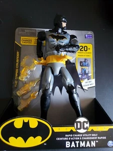 The Caped Crusader Batman 1st Edition 12” Figure W/ Rapid Change Utility Belt - Picture 1 of 9
