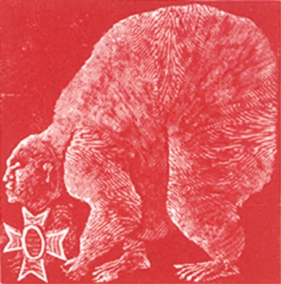 Holzstich Original IM SCHLARAFFENLAND LIEBT MAN AUSZEICHNUNGEN  Schanzenbacher - Bild 1 von 3