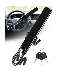 Tevlaphee Steering Wheel Lock Anti-Theft Car Device Heavy Duty Security Car L... - Picture 1 of 6