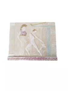 Scultura da appendere a parete Teseo uccide Minotaure, negozio di Knossos - Foto 1 di 2